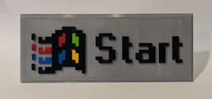 Windows 95 Start Menu Button