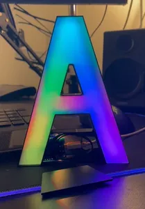 WLED Lamp Letter A