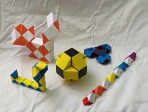 Snake puzzle toy (100% 3D printed)