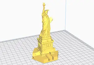 Statue of Liberty Gravitrax scene