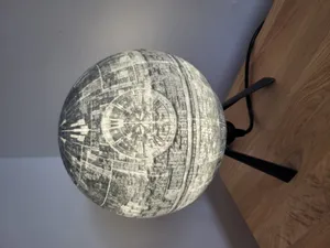 Starwars deathstar lithophane lamp