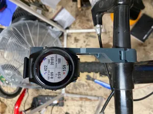 Out Front style watch mount for Bike Handlebar