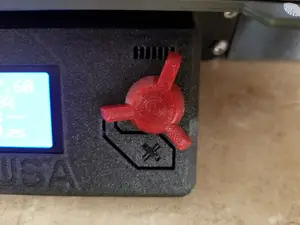 Prusa MK3 LCD Knob - Multi Spoke Models
