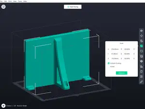 Flat Wall 3D Printable Shelf