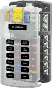 Fuse Block Aluminum Angle Mount