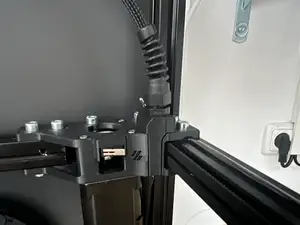 Voron Trident A Drive Cable Cover with PG7 Cable Gland