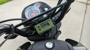 Mount for the Runleader Digital Tach for the Honda Navi