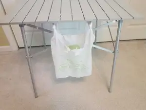 Trash Bag Holder (camping table)
