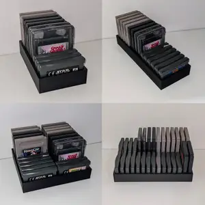100 Models Nintendo Game Boy Advanced Variations Cartridge Game Retro Grid Collection Holder Stand Display Collection