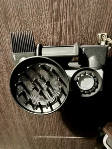 Attachment holder for Dysons supersonic hair dryer