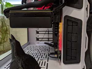 Asus TUF Gaming X570-Plus motherboard led diffuser