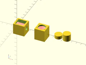 Šablona řezu válce ( Cylinder cutting template )- OpenSCAD parametrizable
