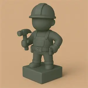 Cute lil' Construction Worker