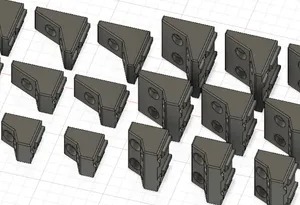 2020 2040 4040 Extrusion Corner Join T nut M3 M4 M5