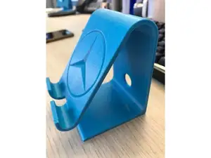 Smartphone holder with Mercedes Star