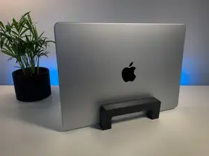 Vertical laptop stand