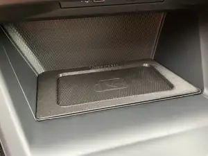 Volkswagen Golf Mk8 wireless charger pad reduction for iPhone 12 mini