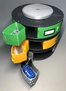 Spool Organizer - Closing, Stackable and Customizable