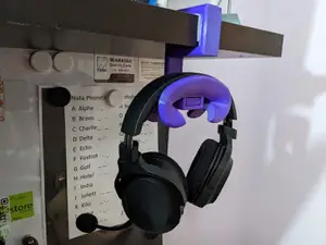 Headphone Holder Top Mount - Razer Barracuda X