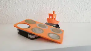 Card-Only-Wallet Euro-coin holder