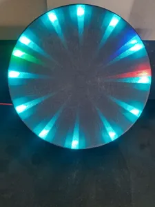 172mm LED Ring Version Digilogue LED Clock - WLED Clock