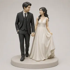 Asia Paar Hochzeitsfigur - Asia Couple Wedding Figure