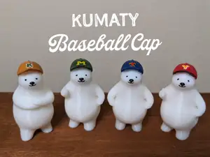 KUMATY : Polar Bear in a Baseball Cap