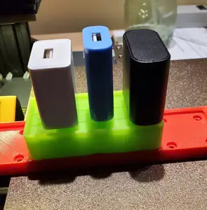 Gridfinity Phone Charger holder 1x1x3 or 2x1x3 (added steps file)