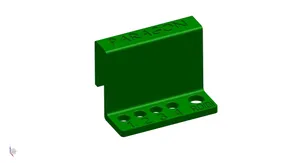 Glass holder, dosing pump for hoses