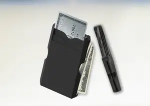 Slim & Streamlined 6-Card Wallet, Hard (Traditional) or Soft (TPU) w/ Paper Cash Slot