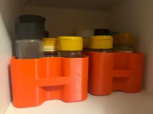 spice jar storage box