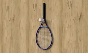 Tennis racket wall mount v2