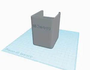 Saeco cup for water cleaning (VARIABLE PERIMETERS INFILL)