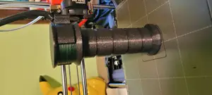 fishing rod / hand reel fully 3d printed