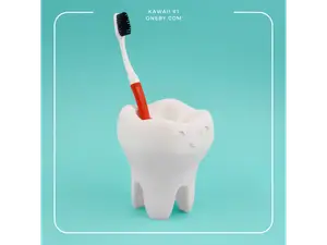 Kawaii Toothbrush Holder