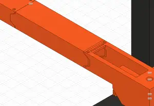 V2 Lack Enclousre - Fixed side bridges length