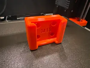 Milwaukee M18 Battery Holder Mount - No Supports Required