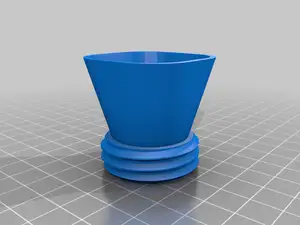 Tiny Speaker Horn for 28 mm headphone driver