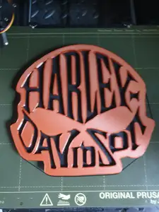 Tête Harley Davidson