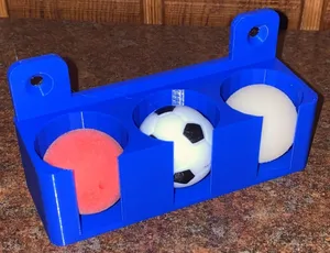 Foosball Ball Rack with mounting holes