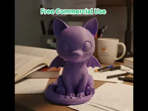 Dragon Cat Hybrid Figure
