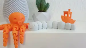 Cute articulated Caterpillar