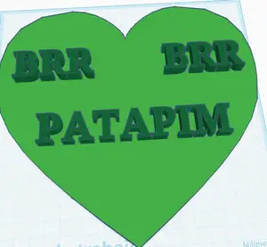corazon de brr brr patapim, el corazon de la naturaleza