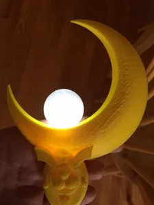 Sailor Moon Crescent Moon Healing Wand for cosplay