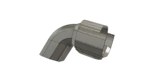 Dart Zone Horizontal Magazine Adapter for Accelerator, Velocity. Titanium