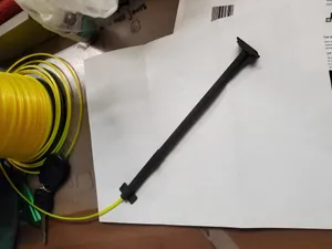 Weed trimmer line cutting jig
