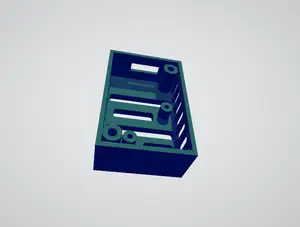 Pololu Regualtor Case - smaller wiring opening