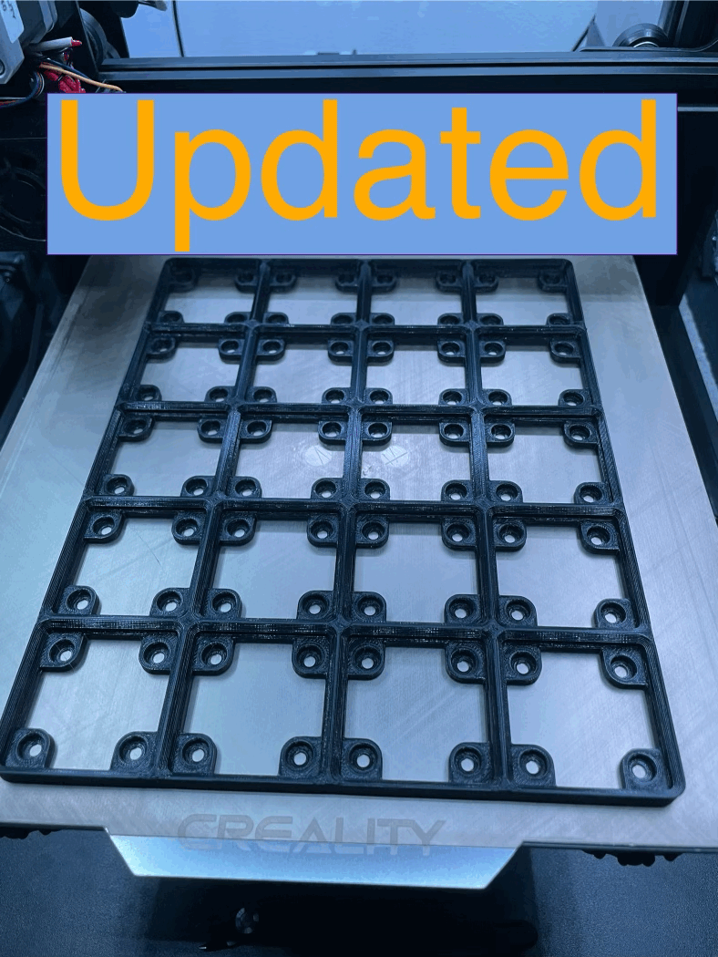 Gridfinity Magnet Light Baseplate