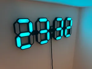 7 segment esp8266 wall clock