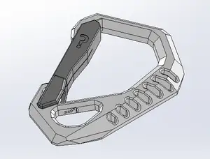 Camping carabiner